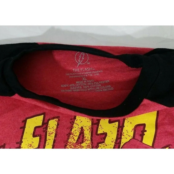 DC Comics The Flash Long Sleeve Shirt Womens XL - Picture 4 of 5